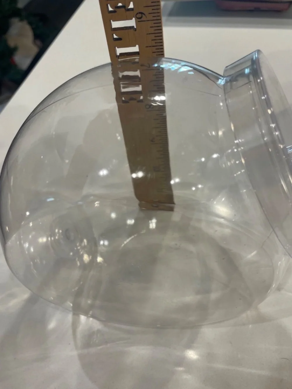 Clear Plastic Cookie Candy Jar With Lid